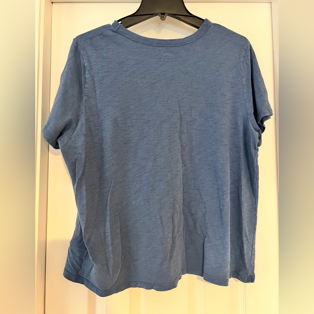 Old Navy Blue Malibu Beach T-Shirt - Picture 2 of 3